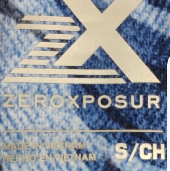 ZeroXposur Blue Patterned Apparel - Picture 13 of 13